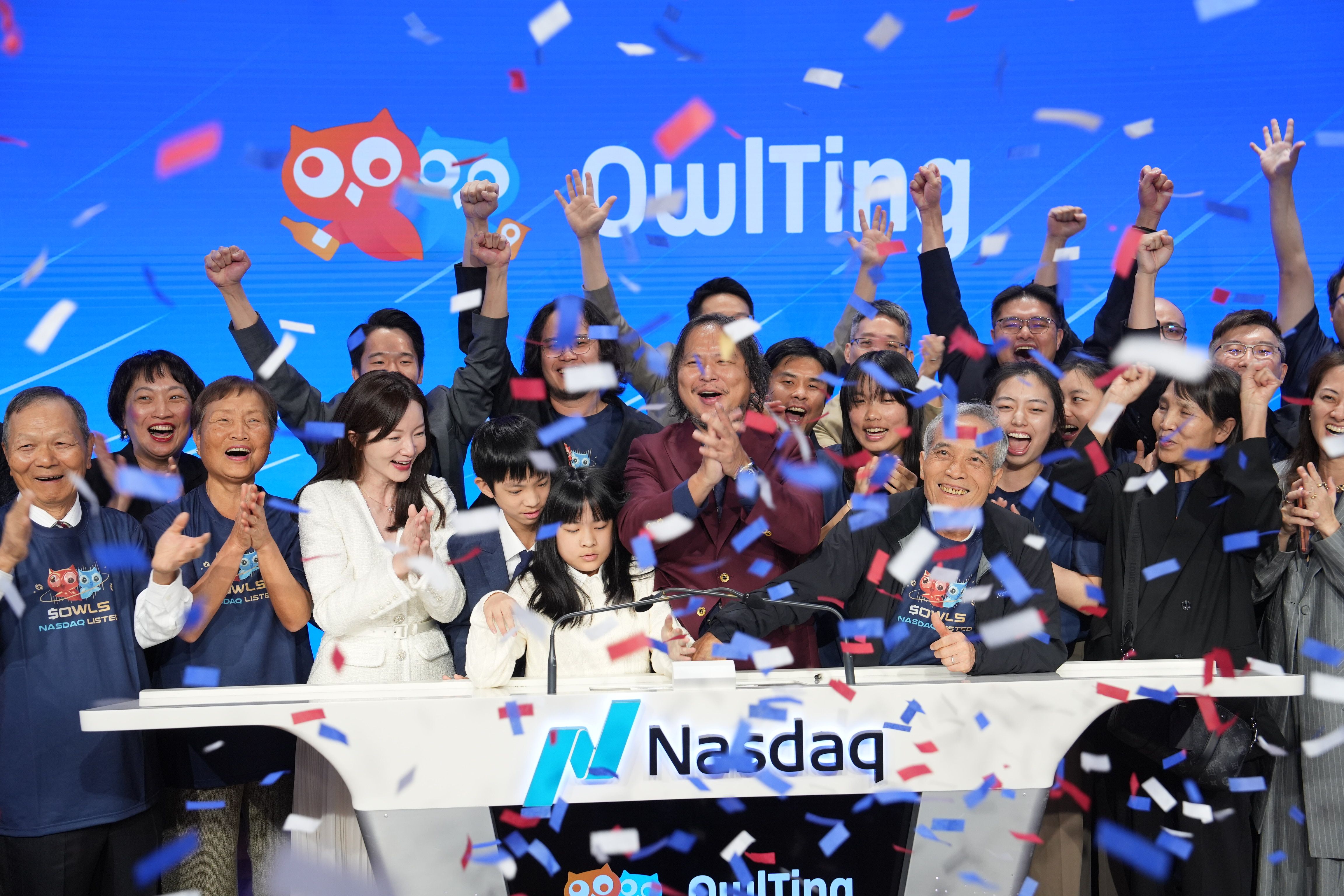 Press Image_OwlTing succeeded the direct listing of its Class A common shares on the Nasdaq Global Market under the ticker symbol “OWLS”.JPG